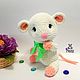 Order Toy Mouse knitted from plush yarn mouse toy symbol of the year. vyazunchiki-lz (vyazunchiki-lz). Livemaster. . Stuffed Toys Фото №3