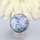Order ring with kyanite. Silver. Author Jewelry from natural stones. Livemaster. . Rings Фото №3