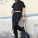 Брюки Black Casual. Брюки. ROKHAS (ALINA). Ярмарка Мастеров.  Фото №5