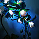 Flower-lamp 'azure Orchid'. Nightlights. Elena Krasilnikova. My Livemaster. Фото №4
