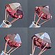 Яркий крупный гранат Малайя 4,55ct, сертификат. Кабошоны. Amon-Ra. Ярмарка Мастеров.  Фото №12