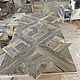 Мозаика из ретро дуба (амбарная доска). Панно. Мебель Ostinec | TimberArt.market. Интернет-магазин Ярмарка Мастеров.  Фото №2