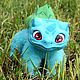 Бульбазавр из Покемонов. Мягкие игрушки. Nabi Toys. Интернет-магазин Ярмарка Мастеров.  Фото №2