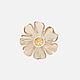 Кольцо цветок с раухтопазом и цитрином серебро. Кольца. BOHOANN. Ярмарка Мастеров.  Фото №4