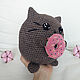 Knitted cat Donut thick cat gift to a child. Stuffed Toys. Вязаные игрушки - Ольга (knitlandiya). Online shopping on My Livemaster.  Фото №2