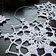 Order White snowflake 10 cm crocheted 1B/1. BarminaStudio (Marina)/Crochet (barmar). Livemaster. . Christmas decorations Фото №3
