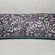 Декоративная подушка PAISLEY COL. LAGOON, hand made. Подушки. VGM-shop (vgm-shop). Интернет-магазин Ярмарка Мастеров.  Фото №2