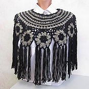 Аксессуары handmade. Livemaster - original item Cape for blouse, sweater, turtleneck, cape, wool.. Handmade.