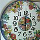 watch faience ceramic decorative wall round. Watch. Solo. My Livemaster. Фото №6