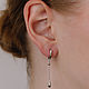 Серьги "Булавы". Серьги классические. Sabira Jewelry. Ярмарка Мастеров.  Фото №12
