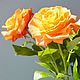Розы из полимерной глины . Крупные. Букет 3 шт. Цветы. tanitlife. Цветы ручной работы.. Интернет-магазин Ярмарка Мастеров.  Фото №2