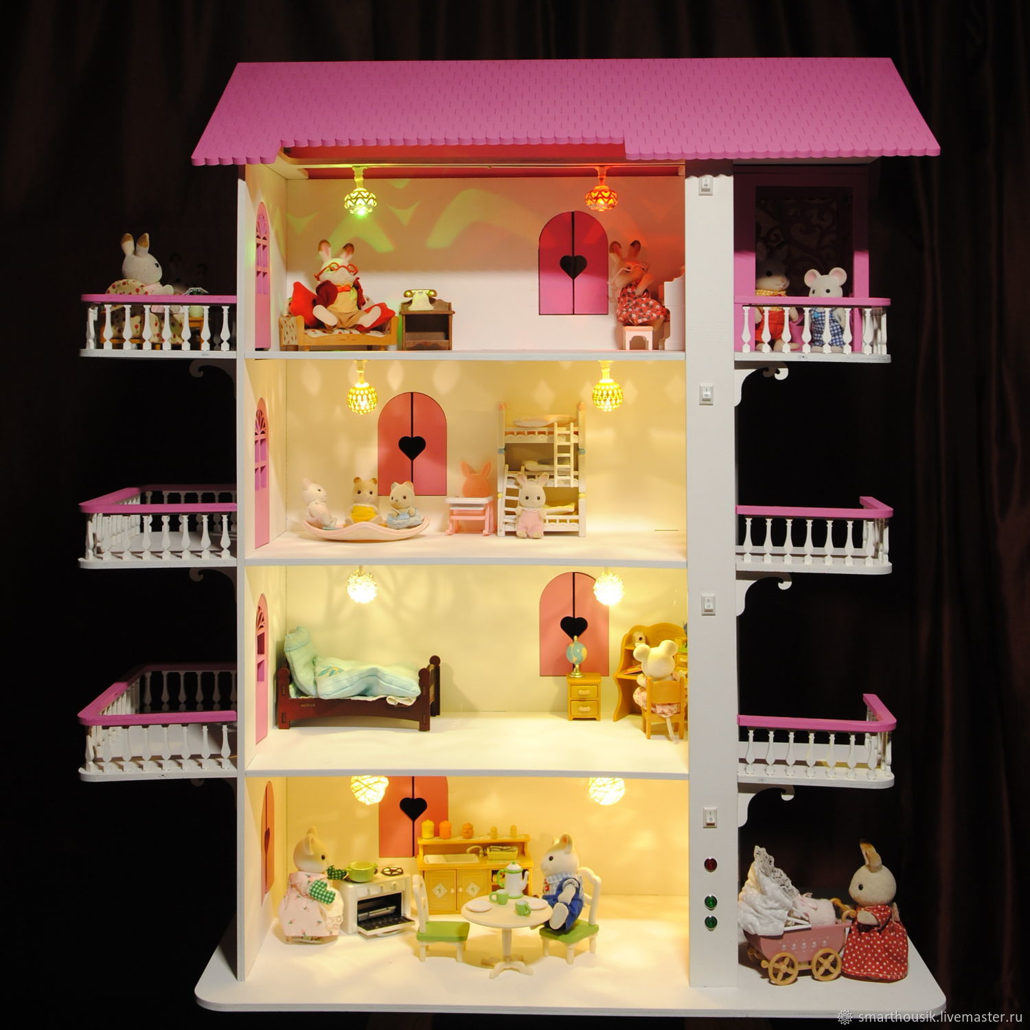 Самый большой дом для Барби – это дом мечты для любой девочки!