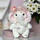 Слоненок тедди коллекционный. Тедди Зверята. MyTeddyStore. Ярмарка Мастеров.  Фото №6