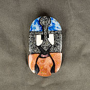 Украшения handmade. Livemaster - original item Brooch stone mosaic 