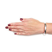 Украшения handmade. Livemaster - original item Stylish silver bracelet, women`s bracelet 