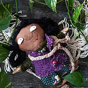 Авторская текстильная  кукла "Сказки осени"