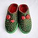 Order Ladybug sneakers with leather trim. Zhanna. Livemaster. . Slippers Фото №3