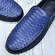 Moccasins made of genuine Python leather and genuine calfskin!. Moccasins. SHOES&BAGS. My Livemaster. Фото №5