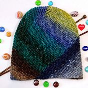 Аксессуары handmade. Livemaster - original item Knitted women`s hat cap or lapel. Handmade.