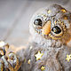 Заказать Серый совенок игрушка. Кукла сова. Teplo.toy | игрушки ручной работы. Ярмарка Мастеров. . Мягкие игрушки Фото №3