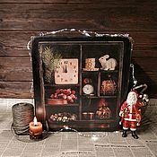 Сувениры и подарки handmade. Livemaster - original item Festive box with bow. Handmade.