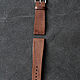 Leather watchband flat. Watch Straps. odalgoods (odalgoods). My Livemaster. Фото №4