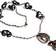 Silver-plated necklace with Baroque pearls 'Nefertiti', Necklace, Moscow,  Фото №1