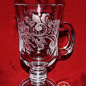 Посуда handmade. Livemaster - original item Monogram. Glasses of mulled wine. Handmade.