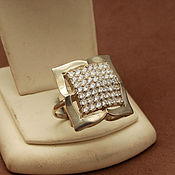 Винтаж: Кольца винтажные: Серебряное кольцо, серебро 925