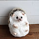 Big plush hedgehog. Stuffed Toys. handmade toys by Mari. My Livemaster. Фото №6