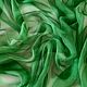 Платок шелковый батик зеленый шейный платок в подарок женщине. Платки. SilkColor. Интернет-магазин Ярмарка Мастеров.  Фото №2