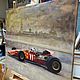 A large picture with a racing car a gift to the Director of the showroom. Pictures. paintmart (oikos). My Livemaster. Фото №4