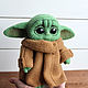 Baby Yoda baby Yoda toy. Felted Toy. handmade toys by Mari (handmademari). Online shopping on My Livemaster.  Фото №2