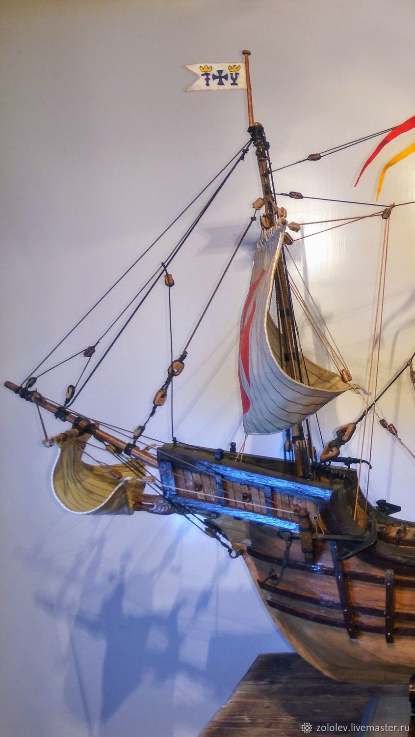 Модель корабля Христофора Колумба Санта Мария