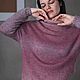 Свитер мериносовый/твидовый. Свитеры. knit_keit. Интернет-магазин Ярмарка Мастеров.  Фото №2