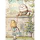 Набор ацетатных листов Alice от Stamperia (формат А4). Бумага для скрапбукинга. Barbariska-art. Ярмарка Мастеров.  Фото №5