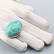Ring with amazonite. Silver. Rings. Author Jewelry from natural stones. My Livemaster. Фото №4