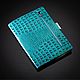 Mini organizer for documents A5 Turquoise Caiman. Folder. murzikcool. Online shopping on My Livemaster.  Фото №2
