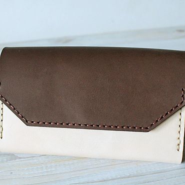 Сумки ручной работы. Ярмарка Мастеров - ручная работа Кожаный кошелёк. Handmade.