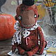 Caleb crazy monkey. Мягкие игрушки. Ирина Сайфийдинова (textileheart). Ярмарка Мастеров.  Фото №6