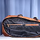 Men's leather sports bag 'Tennis'. Sports bag. CRAZY RHYTHM bags (TP handmade). My Livemaster. Фото №5