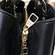 Винтаж: Сумка LOUIS VUITTON из черной кожи со съемным плечевым ремнем. Сумки винтажные. Chic bags. Ярмарка Мастеров.  Фото №4