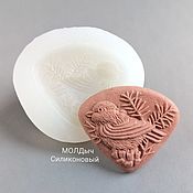 Материалы для творчества handmade. Livemaster - original item Mold Bird 3,5 x 3 cm silicone mold for pendants and cabochons. Handmade.