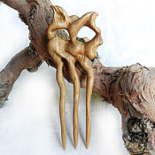 Pendant - Amulet made of wood 