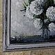 Картина маслом "Черное и белое. Цветы шары". Картины. Картины и декупаж от СветЛаны Визун (sunnyshop). Ярмарка Мастеров.  Фото №5