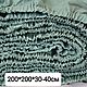 Простынь на резинке на матрас 200*200*30-40см из сатина LUX, Простыни, Москва,  Фото №1