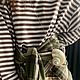 Заказать Тельняшка из футера бежевая. Boho. Ярмарка Мастеров. . Кофты Фото №3