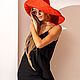 Order Raffia Hat 2Lillys | Coral. Lisa Prior Fashion Brand & Atelier. Livemaster. . Hats1 Фото №3