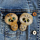Order Felted Owl brooch. Felt toy fromKristina Antropova. Livemaster. . Brooches Фото №3