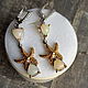 Order Earrings 'Two stars' with fire opals. SELENA. Livemaster. . Earrings Фото №3